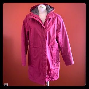 L.L.Bean rain coat